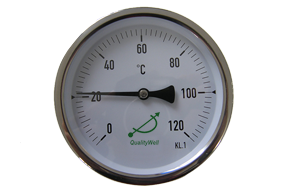 Europe type hot water bimetal thermometer  EH series