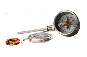 Electric contact bimetal thermometer BWPK-802